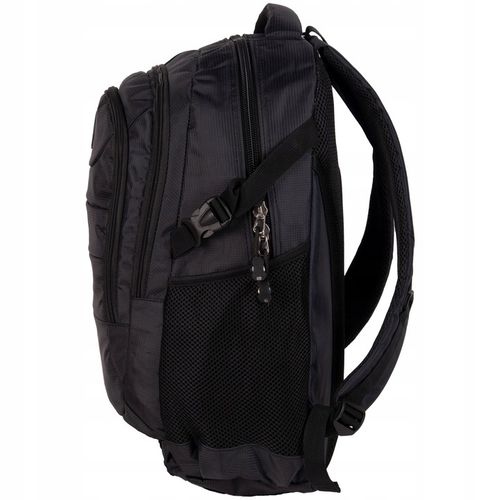 PLECAK SZKOLNY MŁODZIEŻOWY PASO DUŻY CZARNY O POJEMNOŚCI 30L na Arena.pl