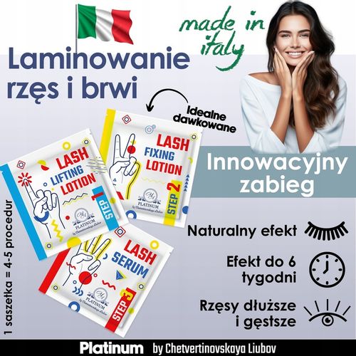 Lash serum do laminacji Krok 3 PLATINUM na Arena.pl