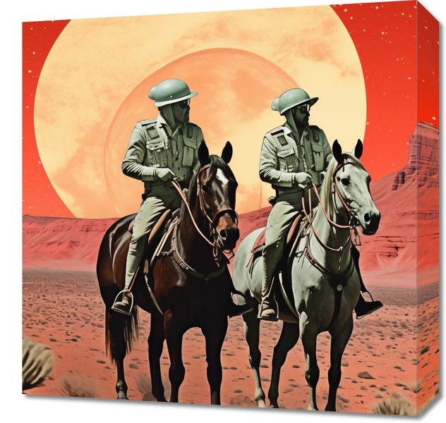 Obraz 50x50cm Patrol Kosmiczny zdjęcie 1