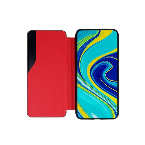 Etui Smart View TPU do Xiaomi Redmi Note 9s / 9 Pro / 9 Pro Max czerwony na Arena.pl