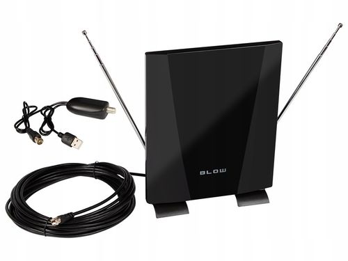 ANTENA AKTYWNA POKOJOWA ZEWNĘTRZNA TV LTE 4K FHD DVB-T2 MUX8 USB na Arena.pl