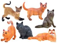 Kot kotek figurka  8 x 3,5 x 3,5 cm ZA3385
