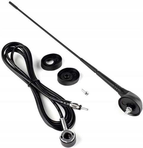 ANTENA SAMOCHODOWA 5MM ADAPTOR DŁ. 40CM na Arena.pl