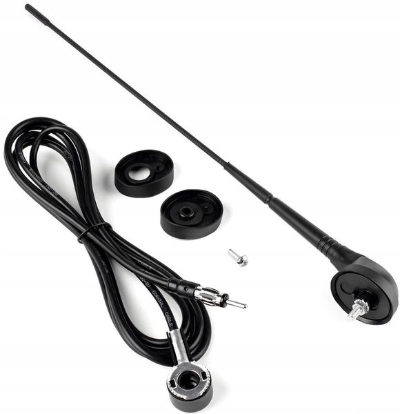 ANTENA SAMOCHODOWA 5MM ADAPTOR DŁ. 40CM zdjęcie 6