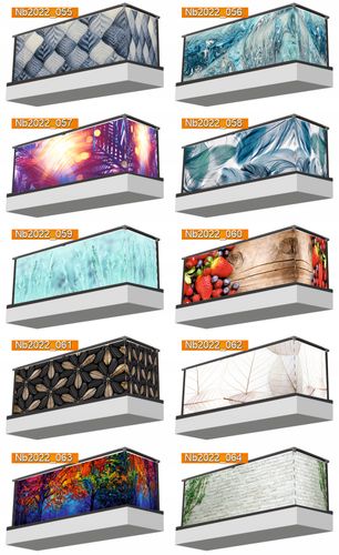 Osłona na balkon Mata balkonowa DEKORACJA ochronna deski drewno na Arena.pl