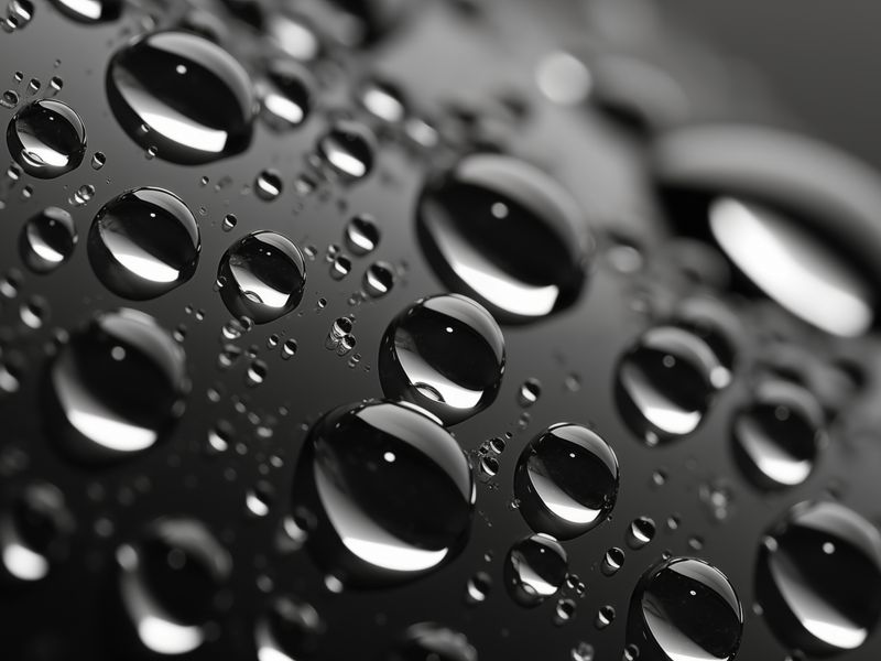 Plakat 80x60cm Mikrokosmos Kropelek zdjęcie 1