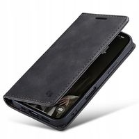 ETUI Z KLAPKĄ DO IPHONE 17 AIR SKÓRZANE PORTFEL WALLET CASE ZAMYKANE