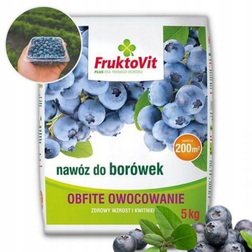 Nawóz granulowany do borówek FruktoVit Plus 5 kg na Arena.pl