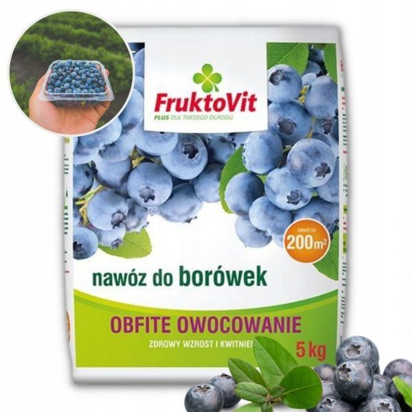 Nawóz granulowany do borówek FruktoVit Plus 5 kg zdjęcie 2