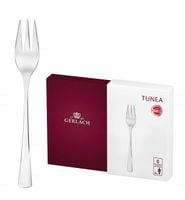 GERLACH TUNEA SZTUĆCE WIDELCZYKI DO CIASTA 6 EL POŁYSK PUDEŁKO