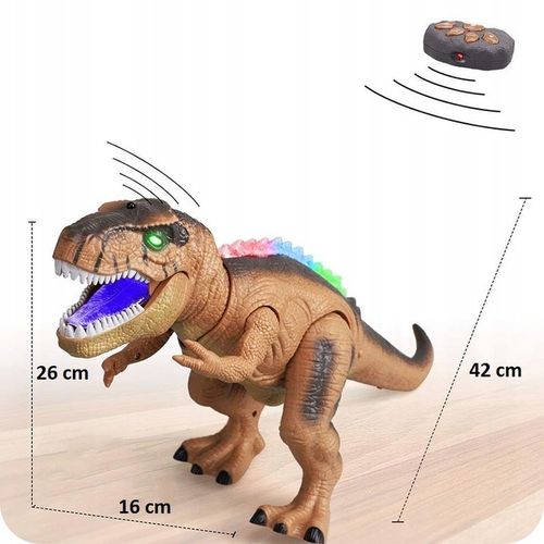 Dinozaur Interaktywny Zdalnie Sterowany Na Pilota Zabawka T rex Rc Robot na Arena.pl