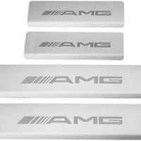 Listwa progowa MERCEDES A W177 AMG Stal nierdzewna 304 mat 4szt