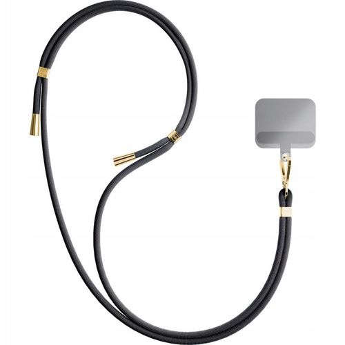 Accessories Black (gold) - 3mk EasyClip Smycz do telefonu regulowana na Arena.pl