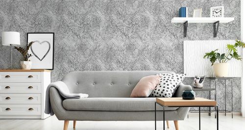 Tapeta GEOMETRYCZNA w Stylu Vintage na Arena.pl