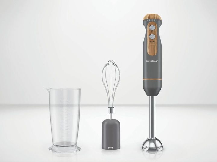 SILVERCREST KITCHEN TOOLS Blender ręczny SSSH 600W SZARY zdjęcie 2