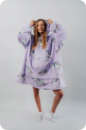 KOC BLUZA Comfy Moment Kocobluza bluzokoc Unicorn Oversize 2w1 prezent na Arena.pl