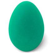 JAJKO WIELKANOCNE DUŻE ZIELONE WELUROWE DEKORACJA ŚWIĄTECZNA FIGURKA 40 cm
