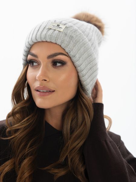 czapka ptn hat-08-7750 grey zdjęcie 8