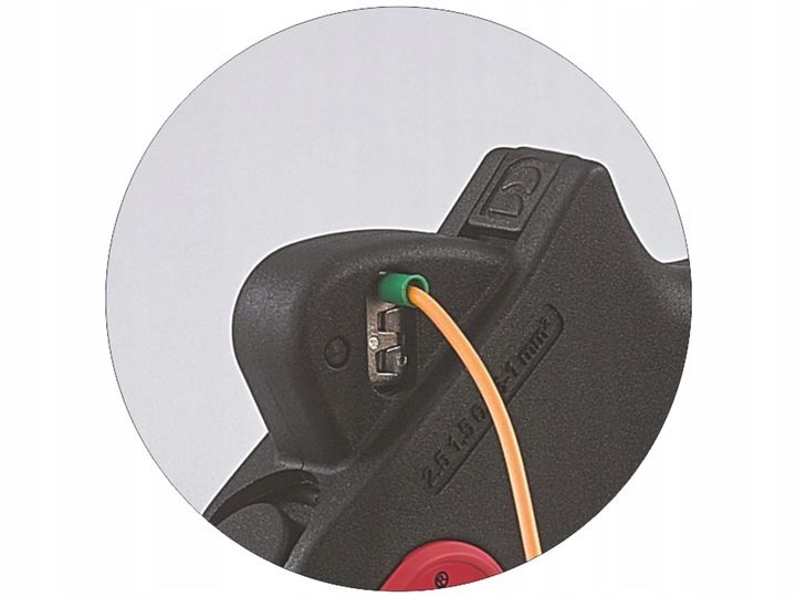 ŚCIĄGACZ IZOLACJI + ZACISKARKA DO TULEJEK 0,5-6mm2 zdjęcie 3