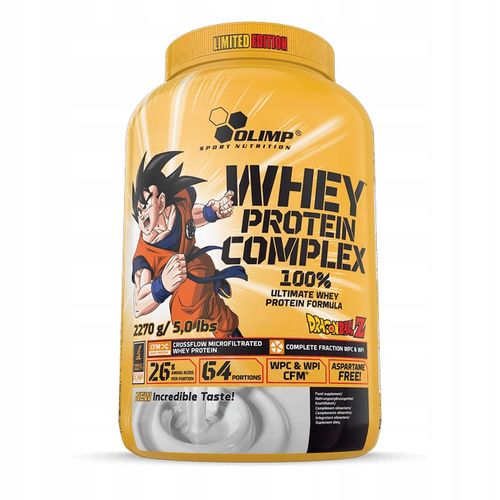 OLIMP WHEY PROTEIN COMPLEX 100% DRAGON BALL 2270g na Arena.pl