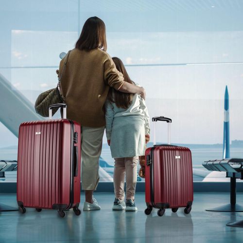 ZESTAW 2 WALIZEK 18 i 26 CALE SLAZENGER RED WINE na Arena.pl