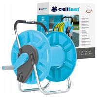 WÓZEK NA WĄŻ ZWIJAK WĘŻA NA WĄŻ OGRODOWY 45M-1/2" 20M-3/4" 55-150 CELLFAST