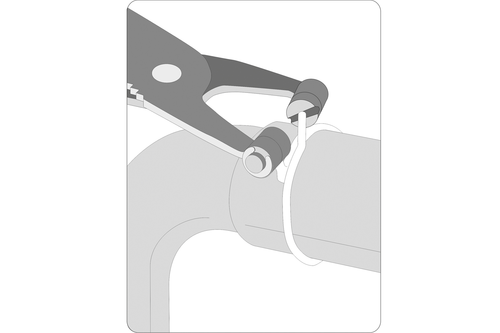 Szczypce proste do opasek rozprężnych YATO YT-0650 na Arena.pl