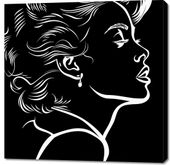Obraz 100x100cm Monochromatyczny Flesh