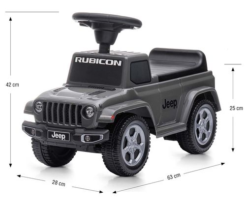 MILLY MALLY Pojazd Jeep Rubicon Gladiator grey na Arena.pl