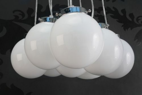 Lampa Białe Perły L kule śr. 15cm D2 na Arena.pl
