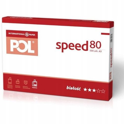 Papier Ksero Polspeed A3 500Ark.80G A'5 2345 na Arena.pl