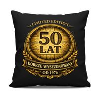 Limited edition 50 lat - dobrze wysezonowany - od 1976 poduszka na prezent