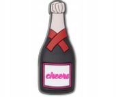 Przypinka Ozdoba Jibbitz Charms Pin Do Butów Crocs Pink Champagne