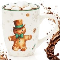 Kubek Świąteczny Zimowy na Napoje Kawę Herbatę Zioła Boże Narodzenie 320 ml