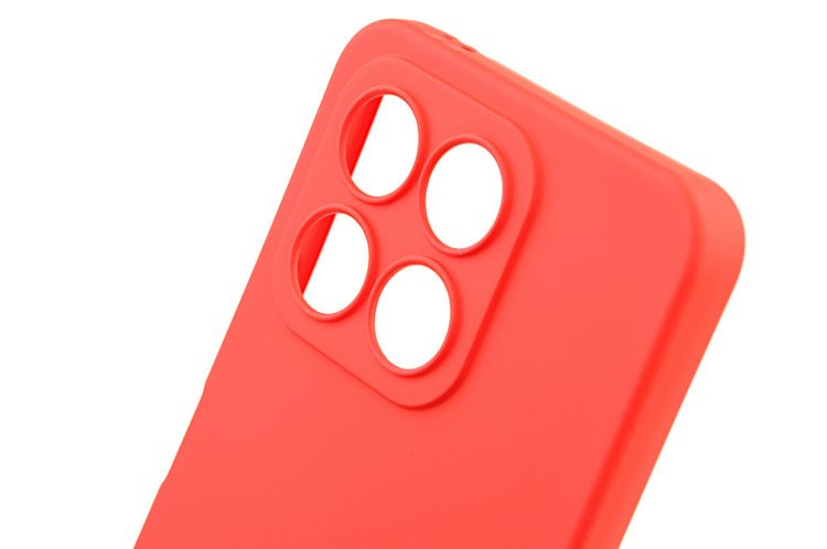 Etui silikonowe Tint do Honor X8A czerwony zdjęcie 4