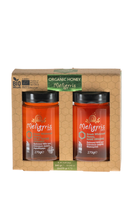 Miód Zestaw z Dzikiego Górskiego Tymianku i Szałwi 2x270g BIO