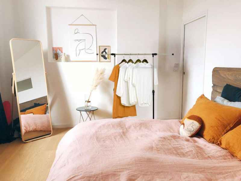 Wieszak stojący na kółkach LUKI - pojedynczy zdjęcie 3