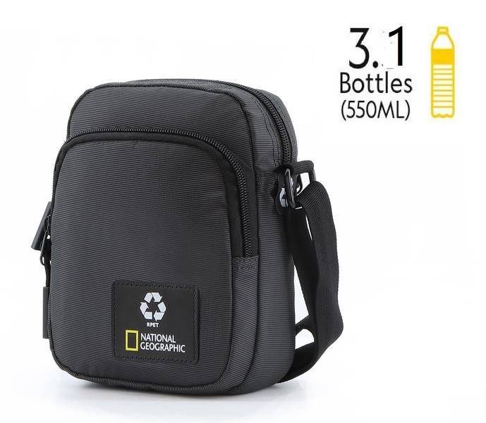 Torba na ramię National Geographic OCEAN Czarna zdjęcie 1