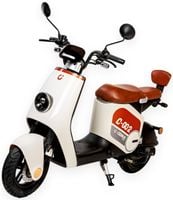 SKUTER ELEKTRYCZNY CEDRUS By LUYUAN C-GO-2W-ZQQ2 AKUMULATOROWY Biały