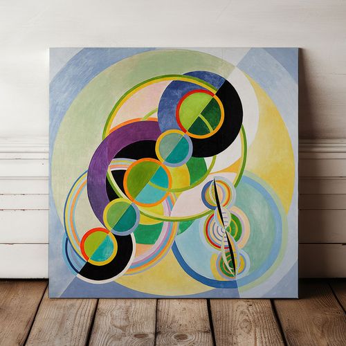 Obraz na płótnie robert delaunay okręgi 80x80 cm na Arena.pl