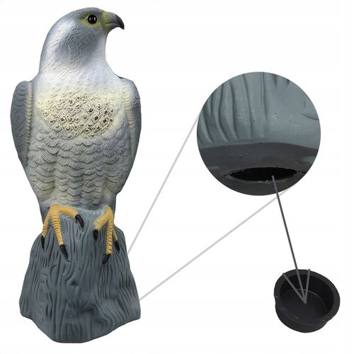 DUŻY ODSTRASZACZ PTAKÓW GOŁEBI SZPAKÓW SOKÓŁ na skale EFEKT BŁYSZCZĄCE na Arena.pl