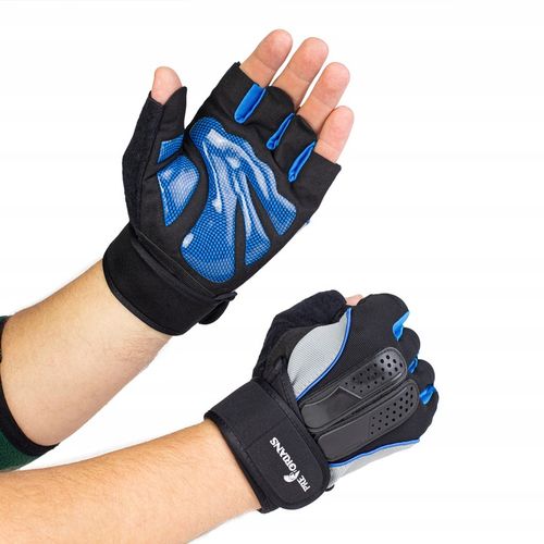 RĘKAWICZKI TRENINGOWE SIŁOWNIĘ RĘKAWICE ĆWICZEŃ SIŁOWYCH MĘSKIE DAMSKIE M na Arena.pl