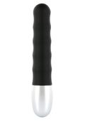 Mini Wibrator Discretion Ribbed Black