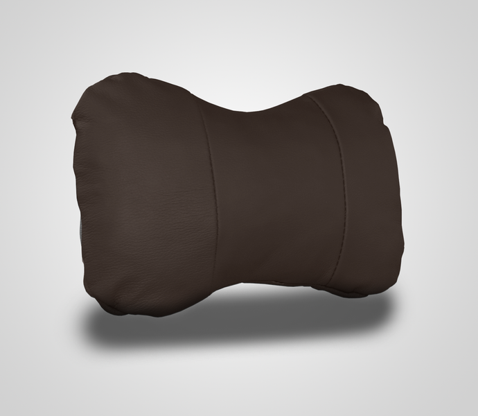 PODUSZKA NA ZAGŁÓWEK BRĄZOWA zdjęcie 3