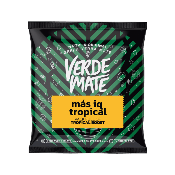 Verde Mate Green Más IQ Tropical 50 g zdjęcie 1