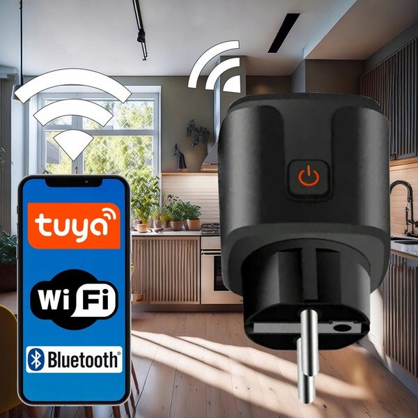INTELIGENTNE GNIAZDKO GNIAZDO WIFI WATOMIERZ TIMER LICZNIK Smart TUYA zdjęcie 12