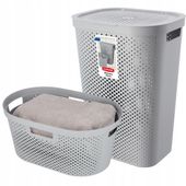 Curver 231008 kosz na bieliznę Infinity 60L, jasny