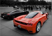 100 70CM OBRAZ PŁÓTNO FERRARI ENZO AXION23 PŁÓTNO RAMA