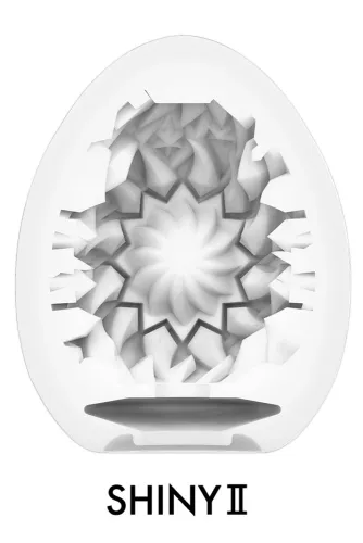 tenga egg shiny ii zestaw 6 sztuk - elastyczny model z teksturą gwiazdy na Arena.pl