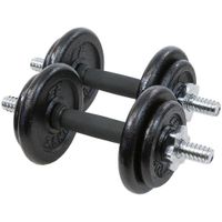Hantla Żeliwna 19 Kg ( 2X9.5 Kg ) Walizka Eb Fit